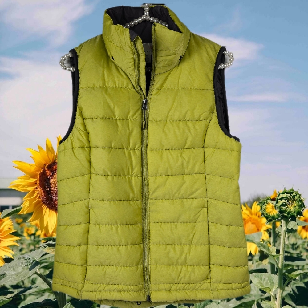 Tangerine Puffer Vest